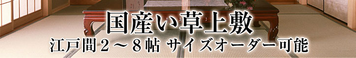 国産い草上敷