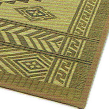紋織　キリム ブラウン 191cm×191cm