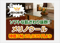 やわらかな質感メリノウール