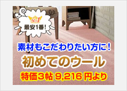最安値ウール100%