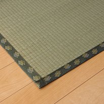 純国産 い草 上敷き カーペット 双目織 『松』 352×352cmイメージ3