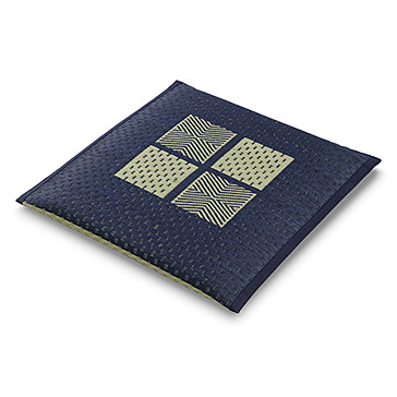 紋織　祇園 ブルー 55cm×55cm