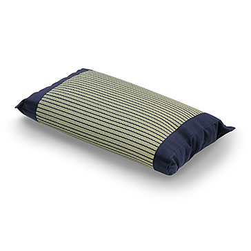 紋織　やすらぎ　平枕 ブルー 44cm×30cm×10cm
