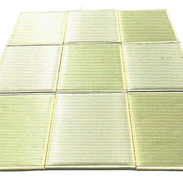 紋織　フロア畳　ゆったり グレー 67cm×67cm×1.5cm